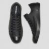 CONVERSE CHUCK TAYLOR ALL STAR LEATHER - LOW TOP BLACK BLACK 3