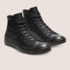 CONVERSE Chuck Taylor All Star Leather - High Top Black Black 2