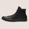 CONVERSE Chuck Taylor All Star Leather - High Top Black Black 3