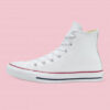 CONVERSE Chuck Taylor All Star Leather - High Top White 3