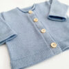 Baby Merino Cardigans Blue 3