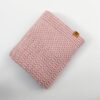 Personalised Baby Merino Blanket Pink 2