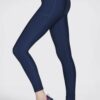 Skechers GO FLEX Rib Full Length High Waisted Legging - Blue Iris 2